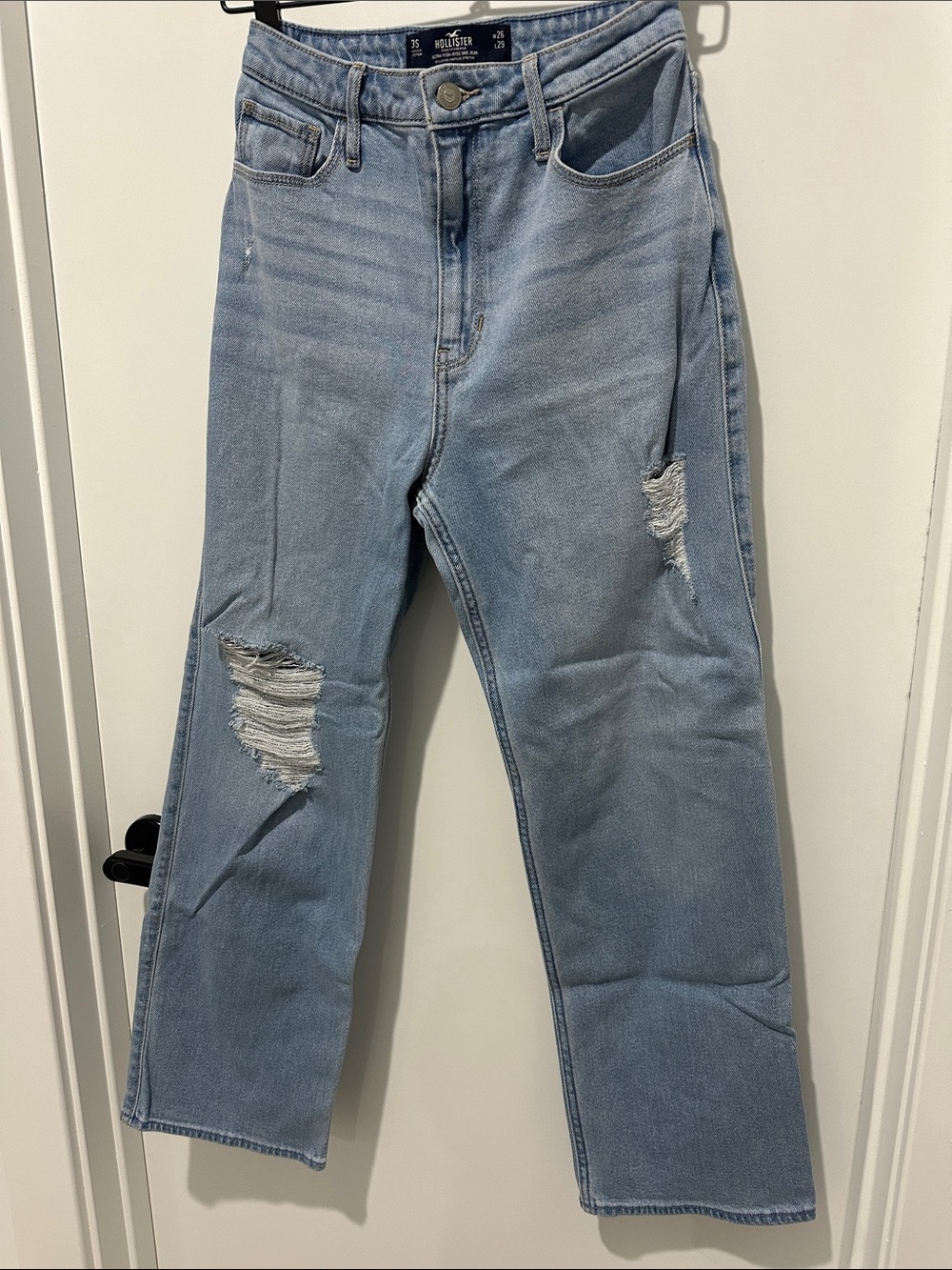 HOLLISTER ULTRA HIGH RISE DAD JEANS - Picture 3 of 13